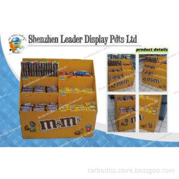 Glossy Laminated Cardboard Half Pallet Display for Candy